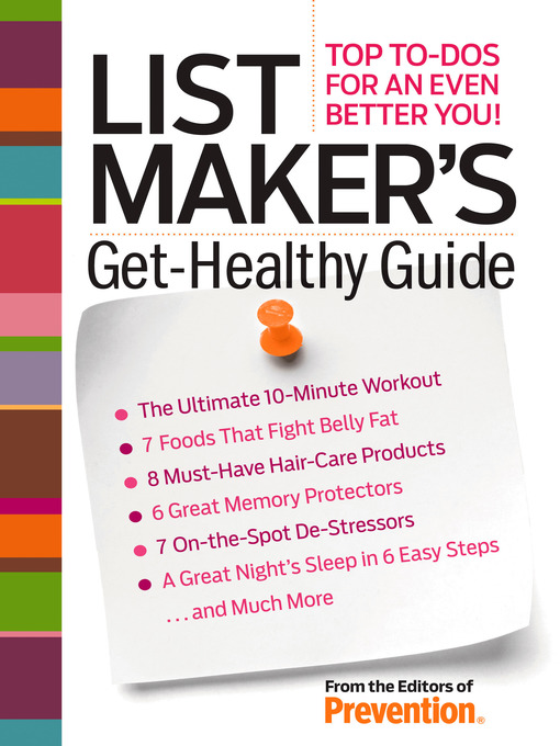 Cover of List Maker's Get-Healthy Guide